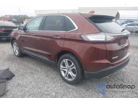 2015 Ford Edge Titanium из США, поврежденный, VIN 2FMTK4K95FBC18710